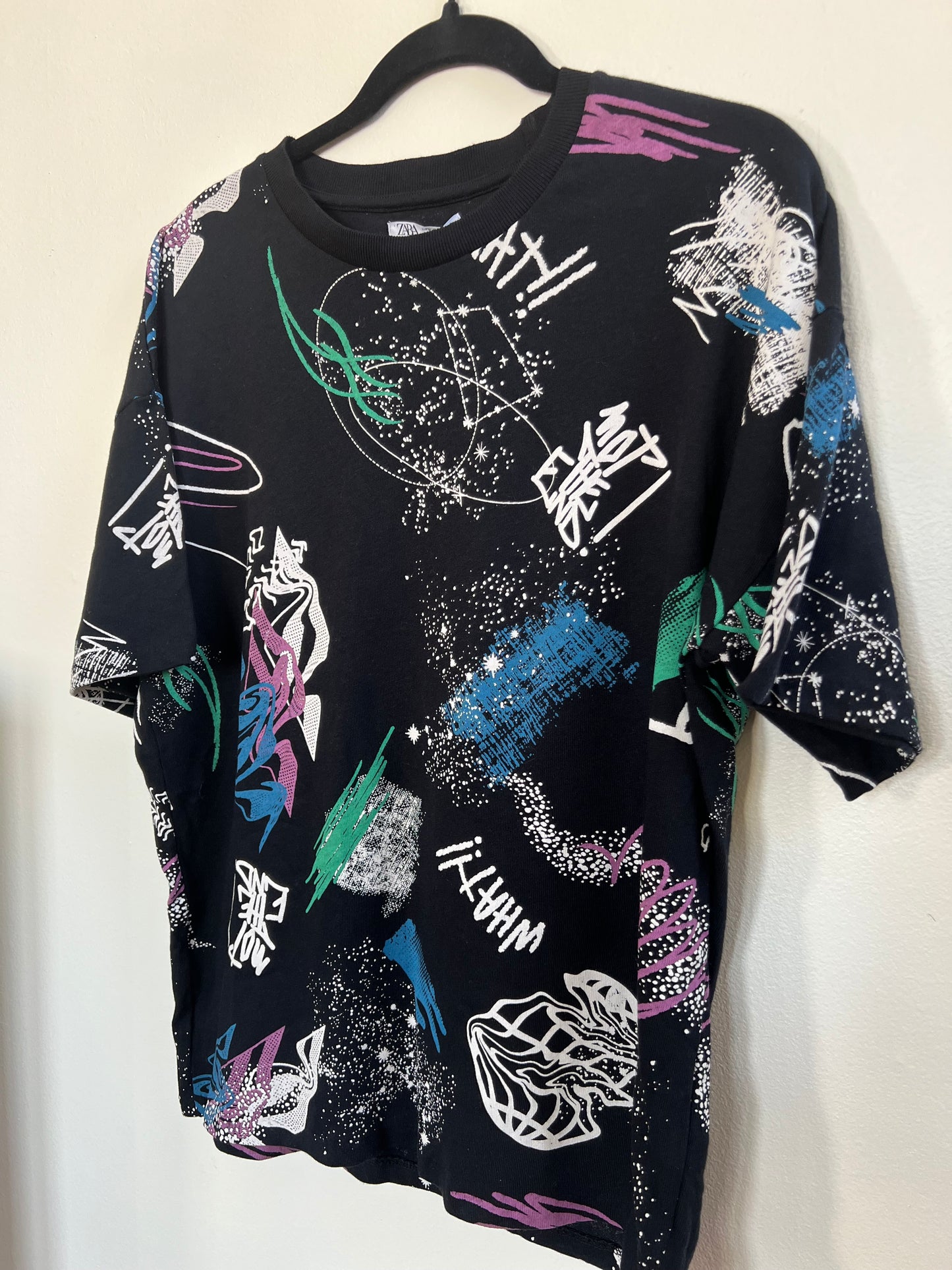 "ZARA" colorful t-shirt / Size M