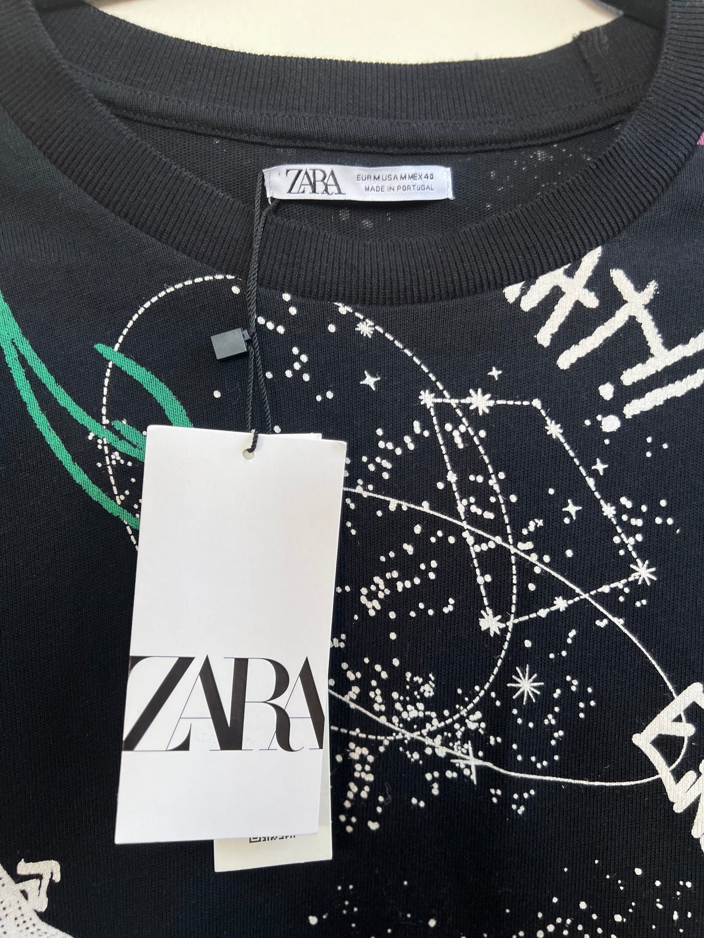 "ZARA" colorful t-shirt / Size M