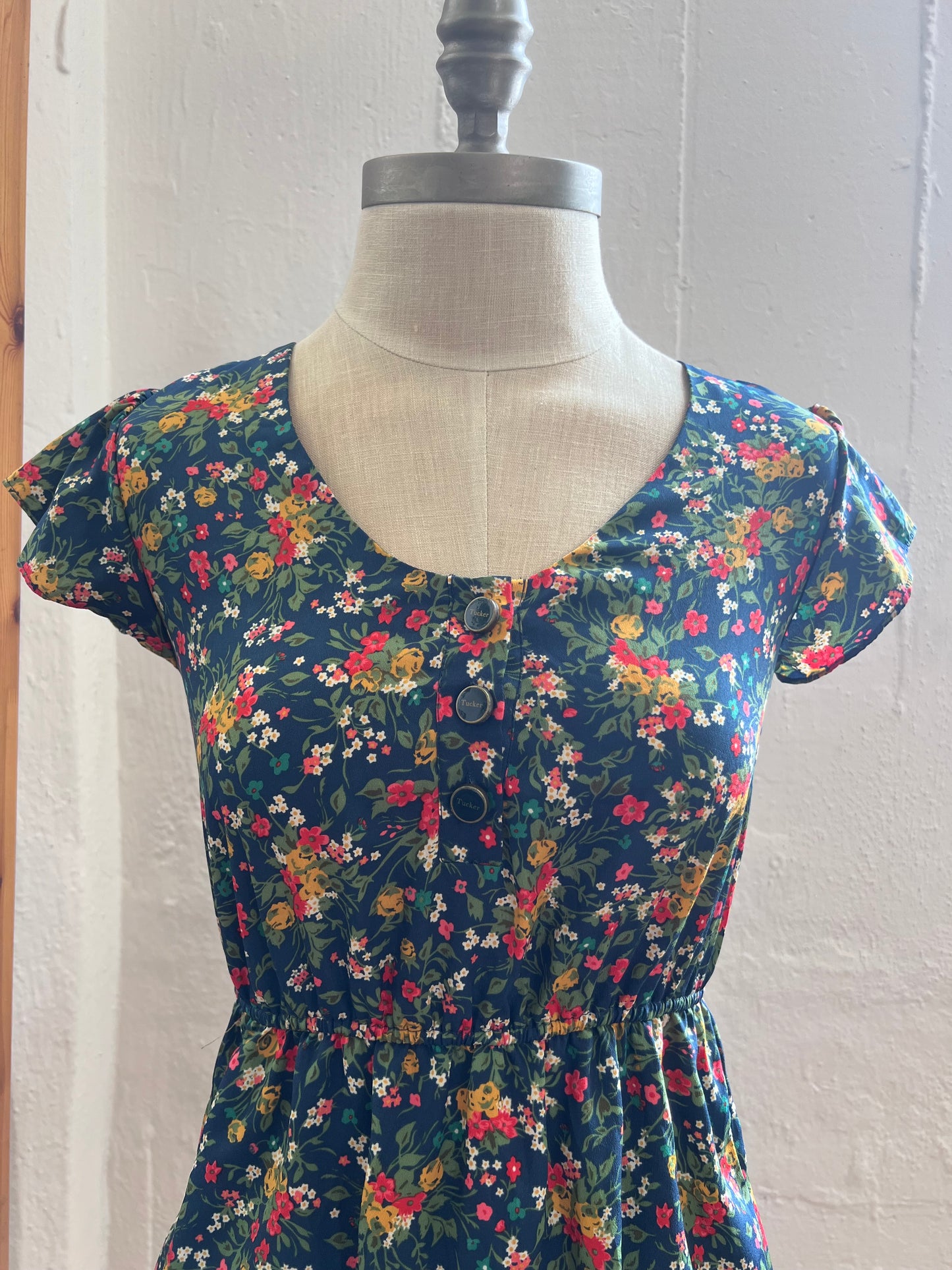 "Tucker" flower dress - Size XS