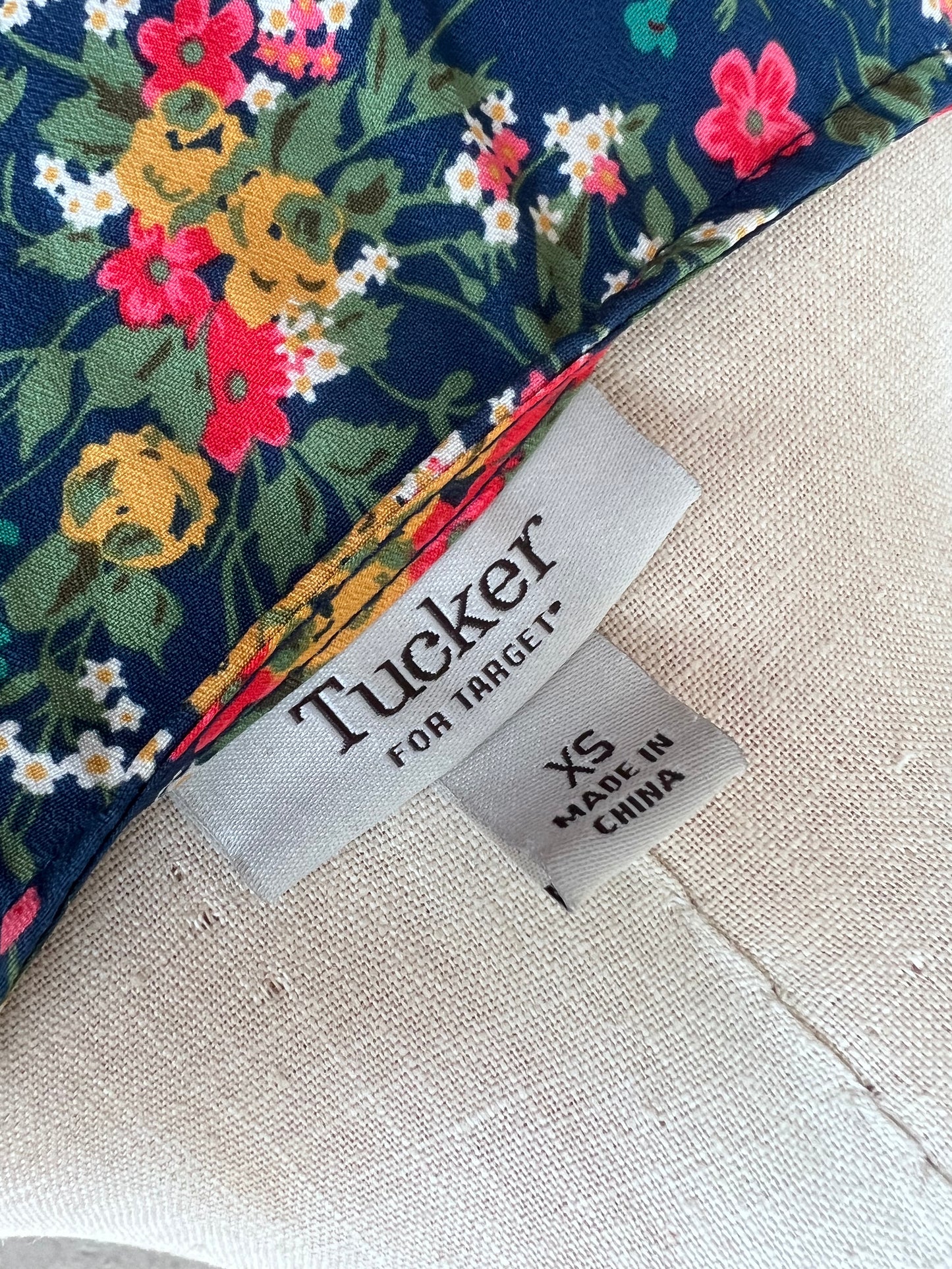 "Tucker" flower dress - Size XS