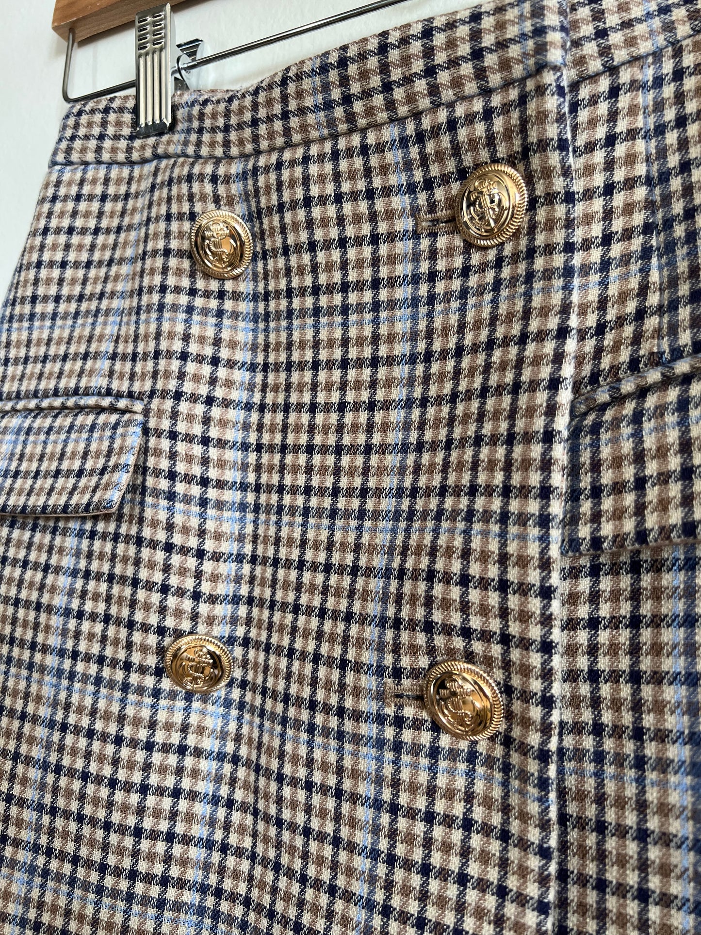 "Paris Atelier & other stories"plaid shirt - Size 0