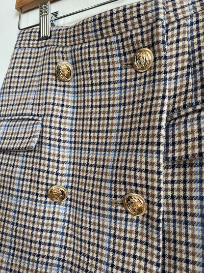 "Paris Atelier & other stories"plaid shirt - Size 0