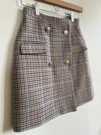 "Paris Atelier & other stories"plaid shirt - Size 0