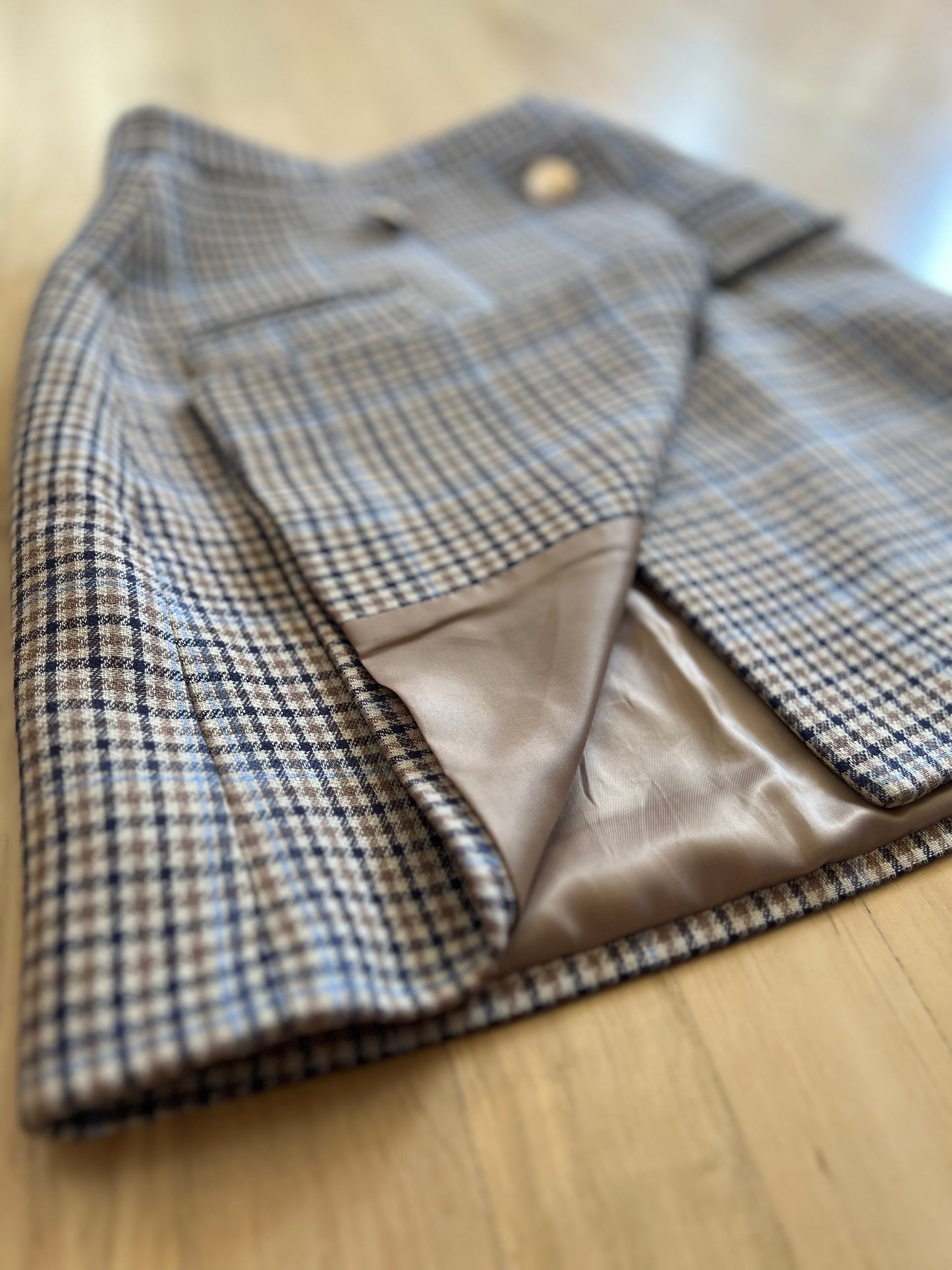 "Paris Atelier & other stories"plaid shirt - Size 0