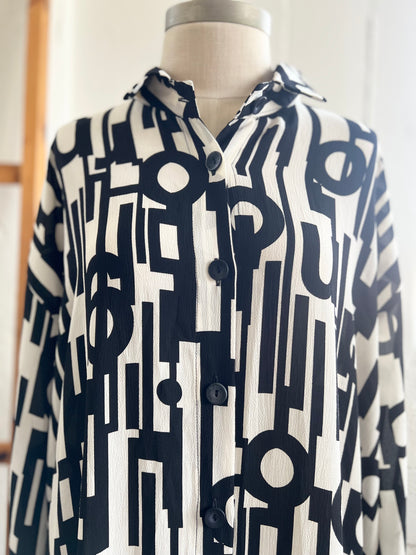 "Transparente" black label dress / Size L