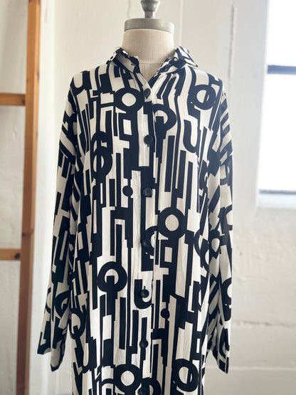 "Transparente" black label dress / Size L