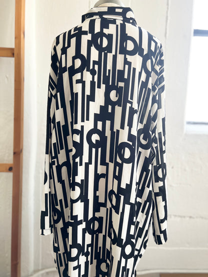 "Transparente" black label dress / Size L