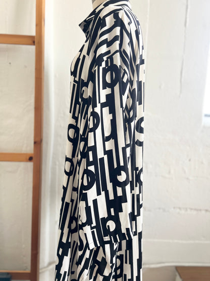 "Transparente" black label dress / Size L