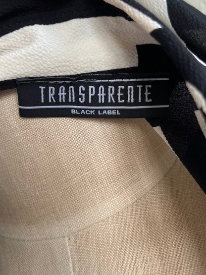 "Transparente" black label dress / Size L