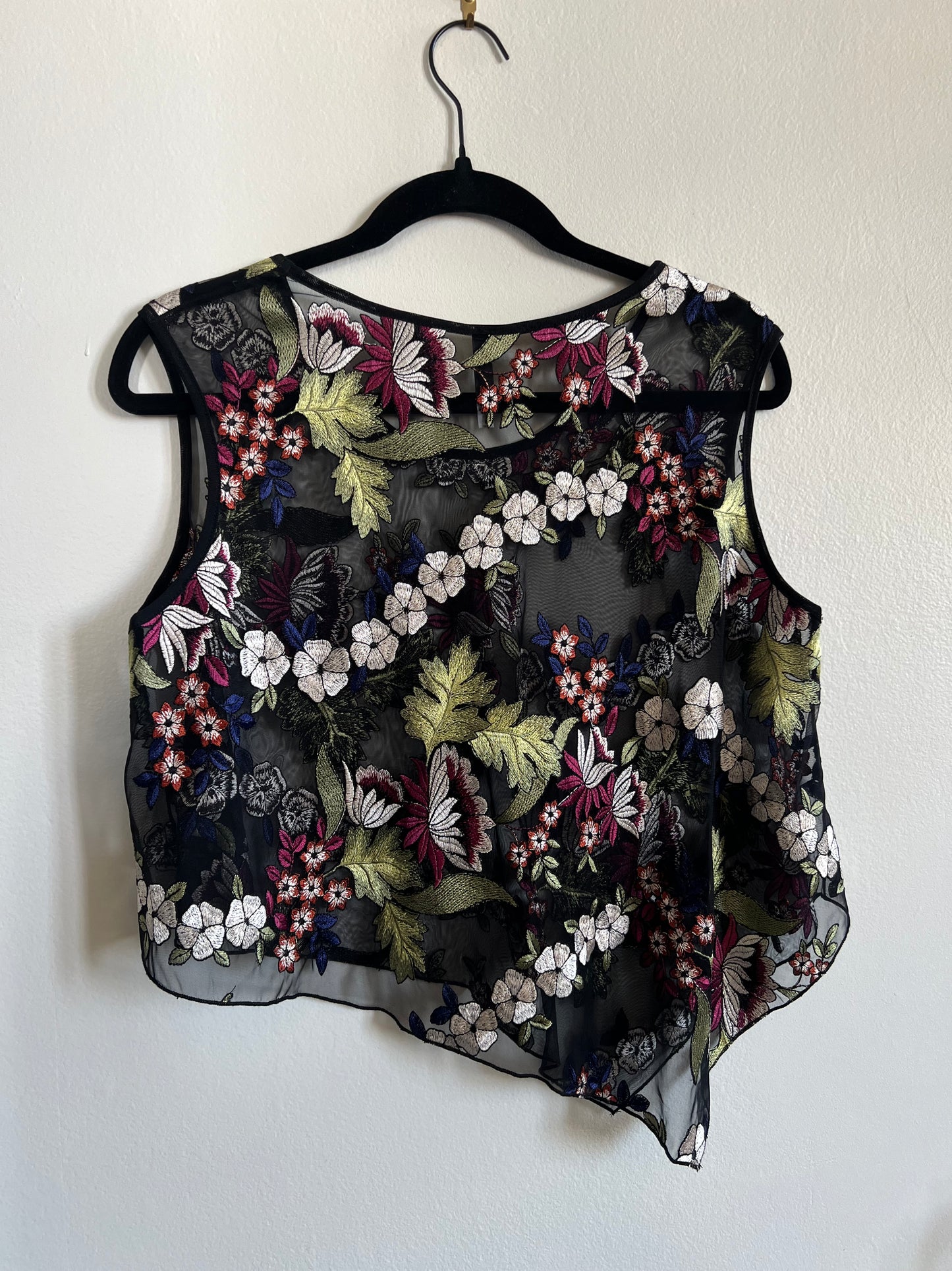 "STAPLES" flower and transparent top
