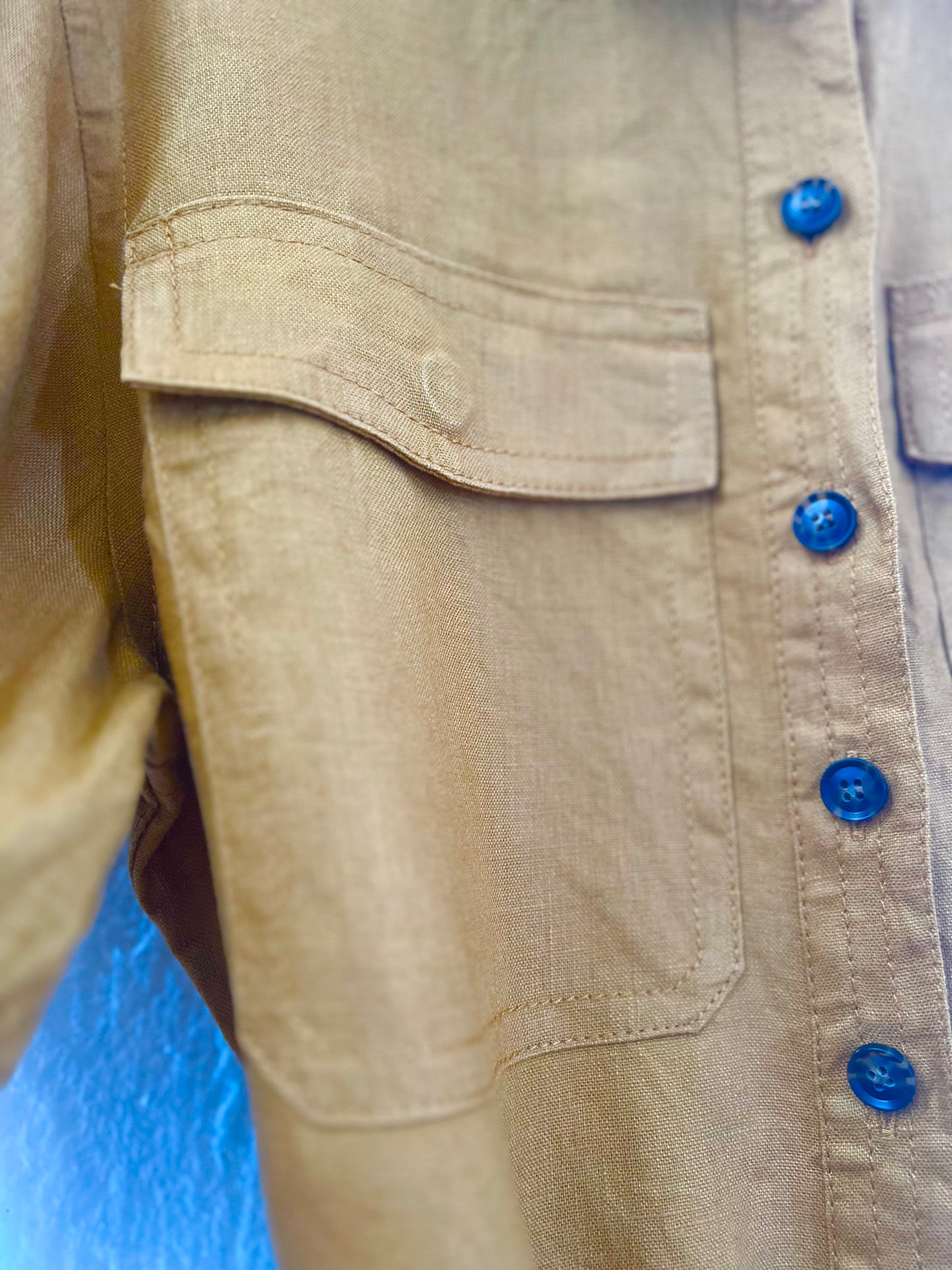 "Banana Republic" Safari Utility LINEN Romper with belt / Size S