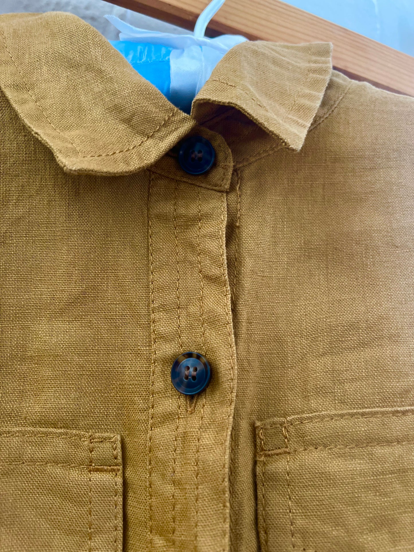 "Banana Republic" Safari Utility LINEN Romper with belt / Size S