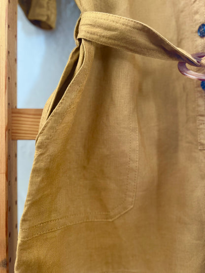 "Banana Republic" Safari Utility LINEN Romper with belt / Size S