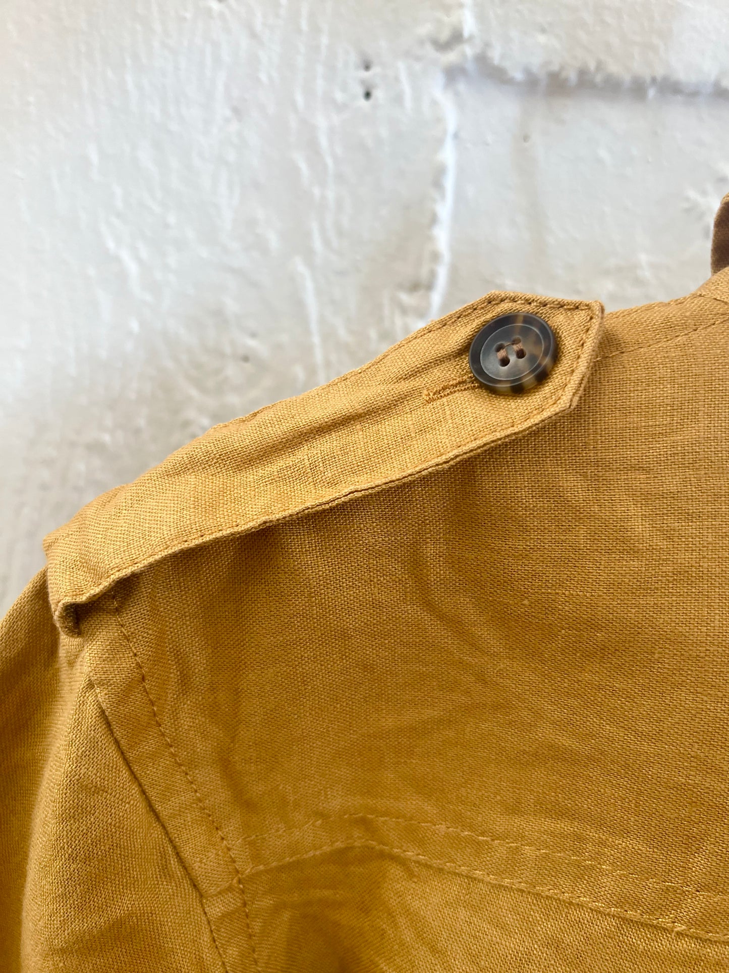 "Banana Republic" Safari Utility LINEN Romper with belt / Size S