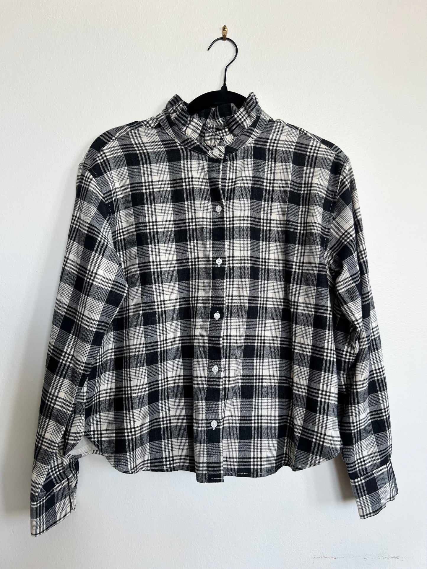 "Banana Republic" long sleeves plaid shirt - Size S