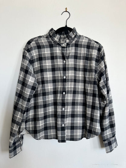 "Banana Republic" long sleeves plaid shirt - Size S