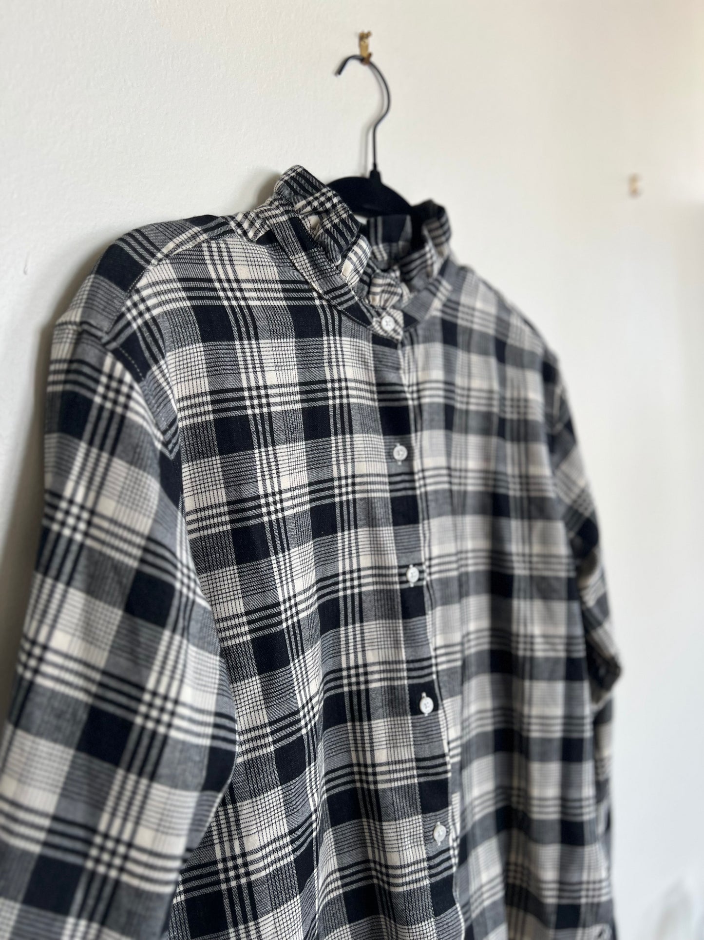 "Banana Republic" long sleeves plaid shirt - Size S