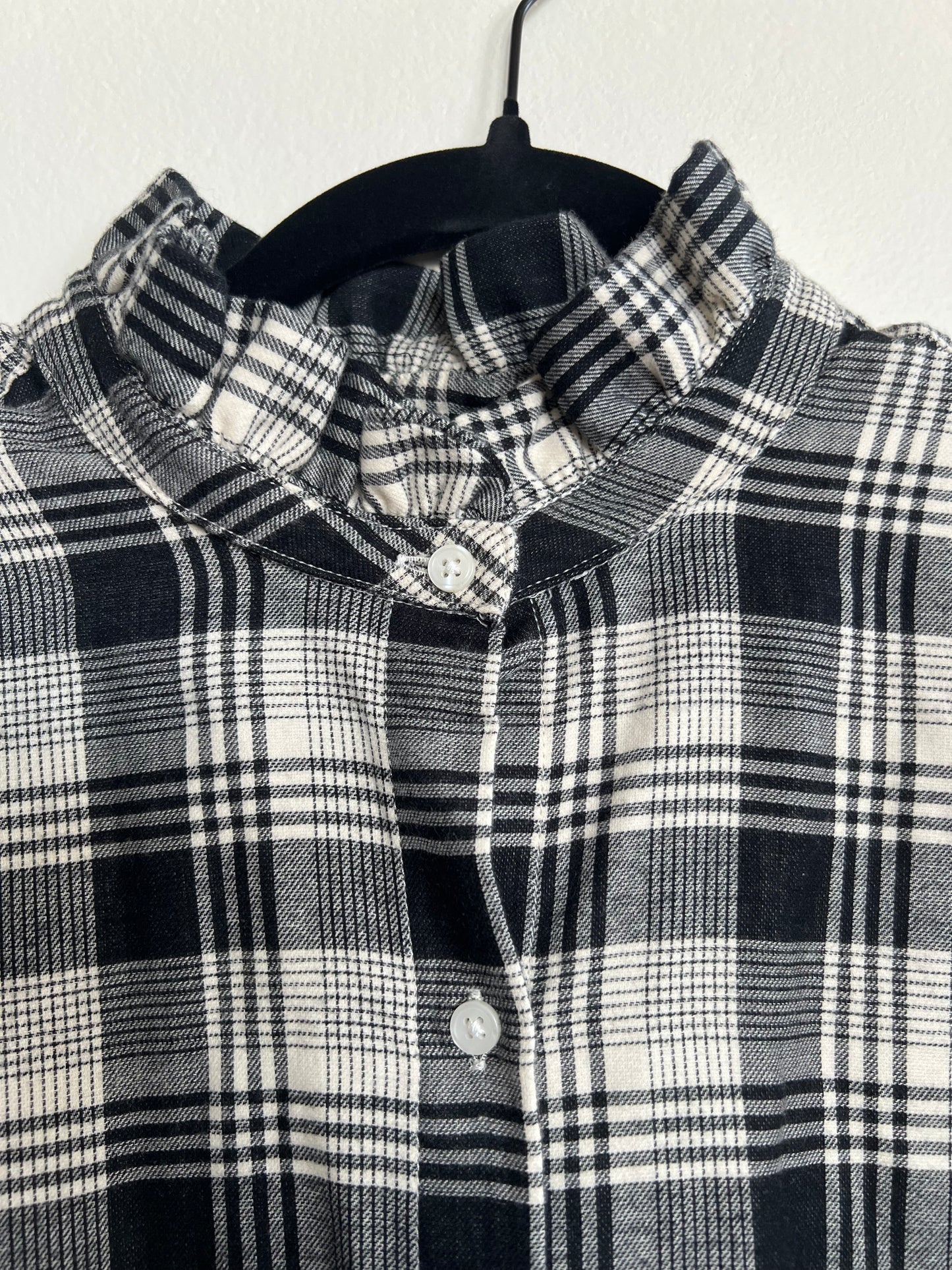 "Banana Republic" long sleeves plaid shirt - Size S