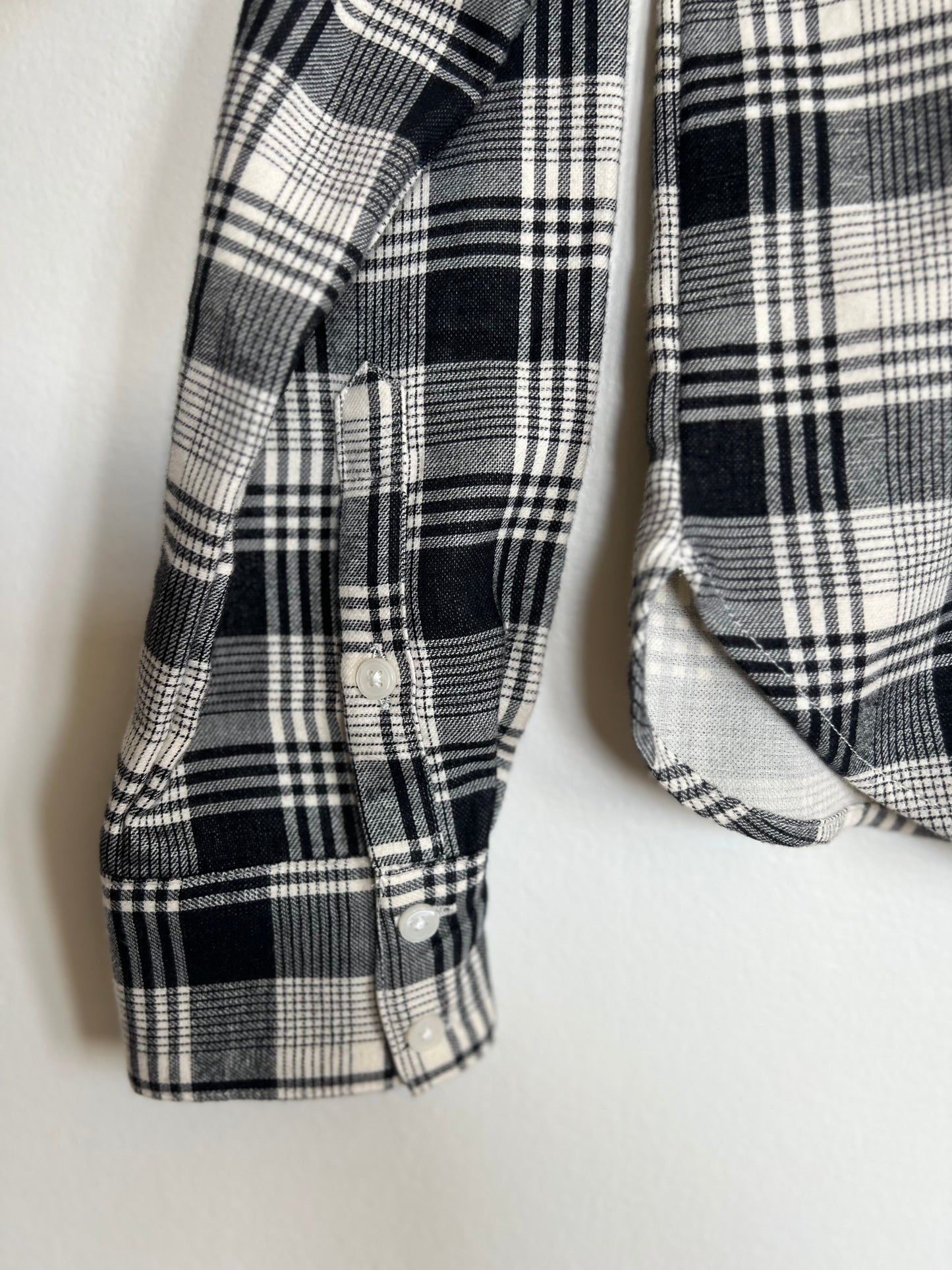 "Banana Republic" long sleeves plaid shirt - Size S