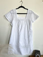 "Abercrombie and Fitch" linen white dress with pockets! - Size S