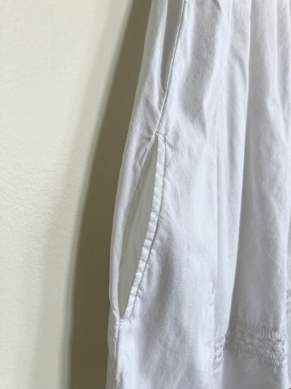 "Abercrombie and Fitch" linen white dress with pockets! - Size S