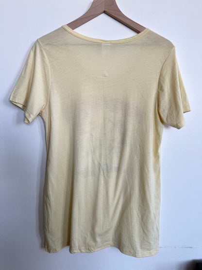 "Junk Food" Mickey Mouse & Minnie short sleeve t-shirt / Size M