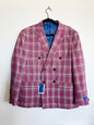 "Gino Vitale" slim fit pink suit - Size 40s/34w