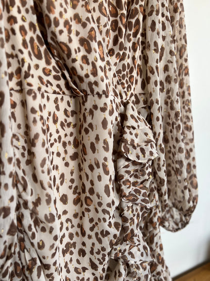 "Express" animal print dress - Size S