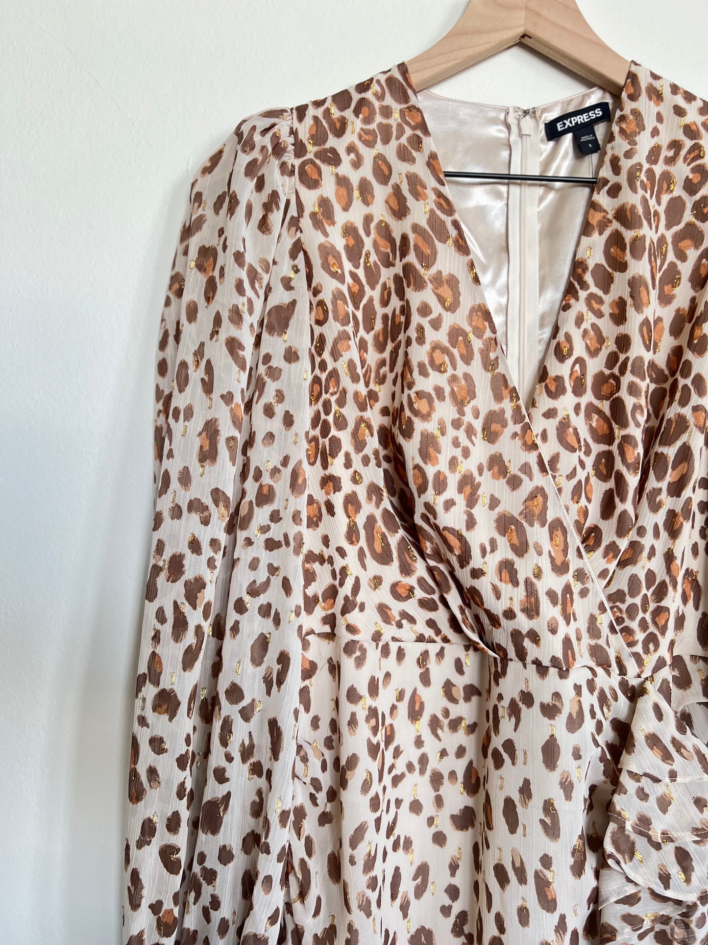 "Express" animal print dress - Size S