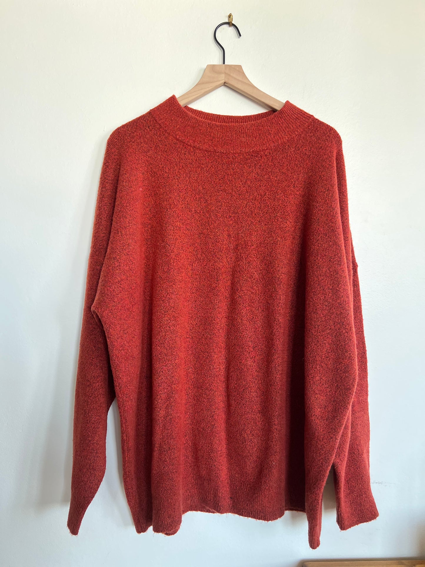 "A new day" persian red sweater - Size XXL