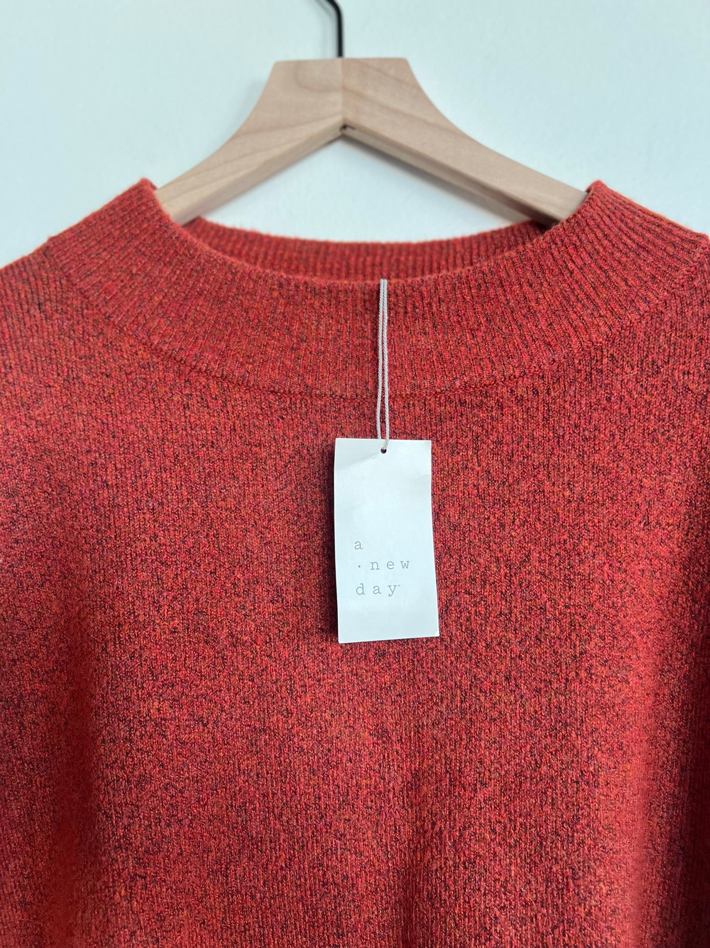 "A new day" persian red sweater - Size XXL