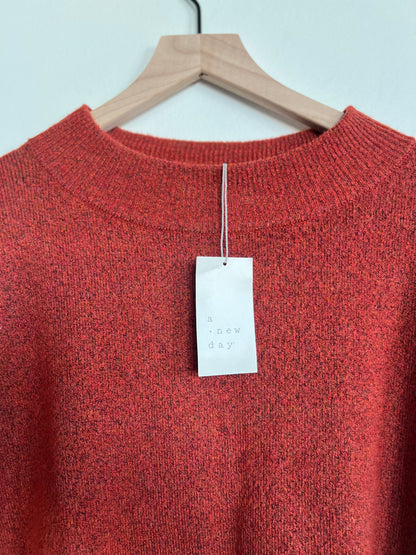 "A new day" persian red sweater - Size XXL