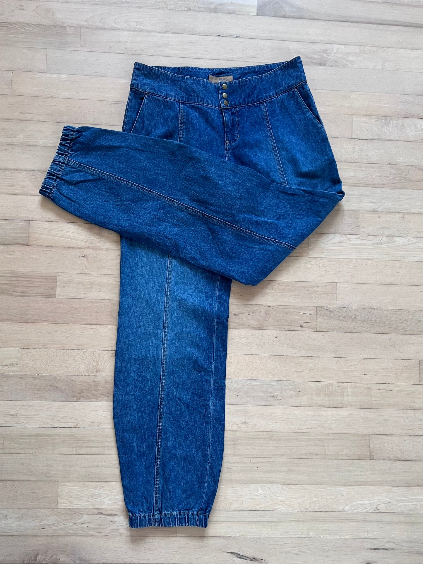 "Tommy jeans" - low waist baggy jeans / Size 7 / 100% cotton