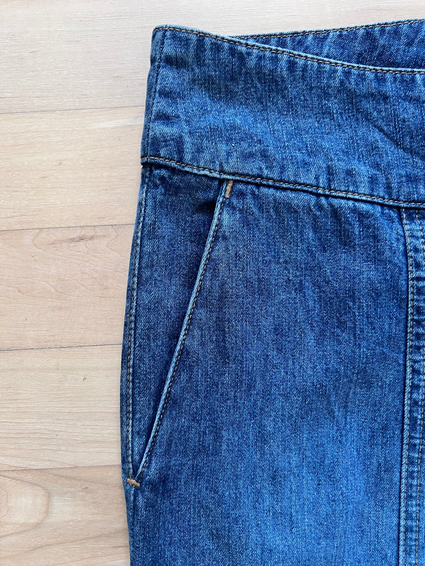 "Tommy jeans" - low waist baggy jeans / Size 7 / 100% cotton
