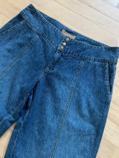 "Tommy jeans" - low waist baggy jeans / Size 7 / 100% cotton