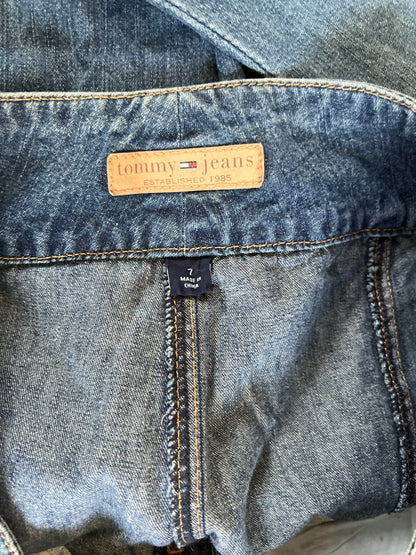 "Tommy jeans" - low waist baggy jeans / Size 7 / 100% cotton