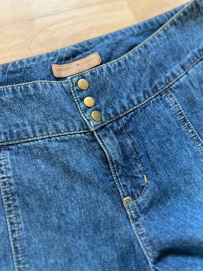 "Tommy jeans" - low waist baggy jeans / Size 7 / 100% cotton