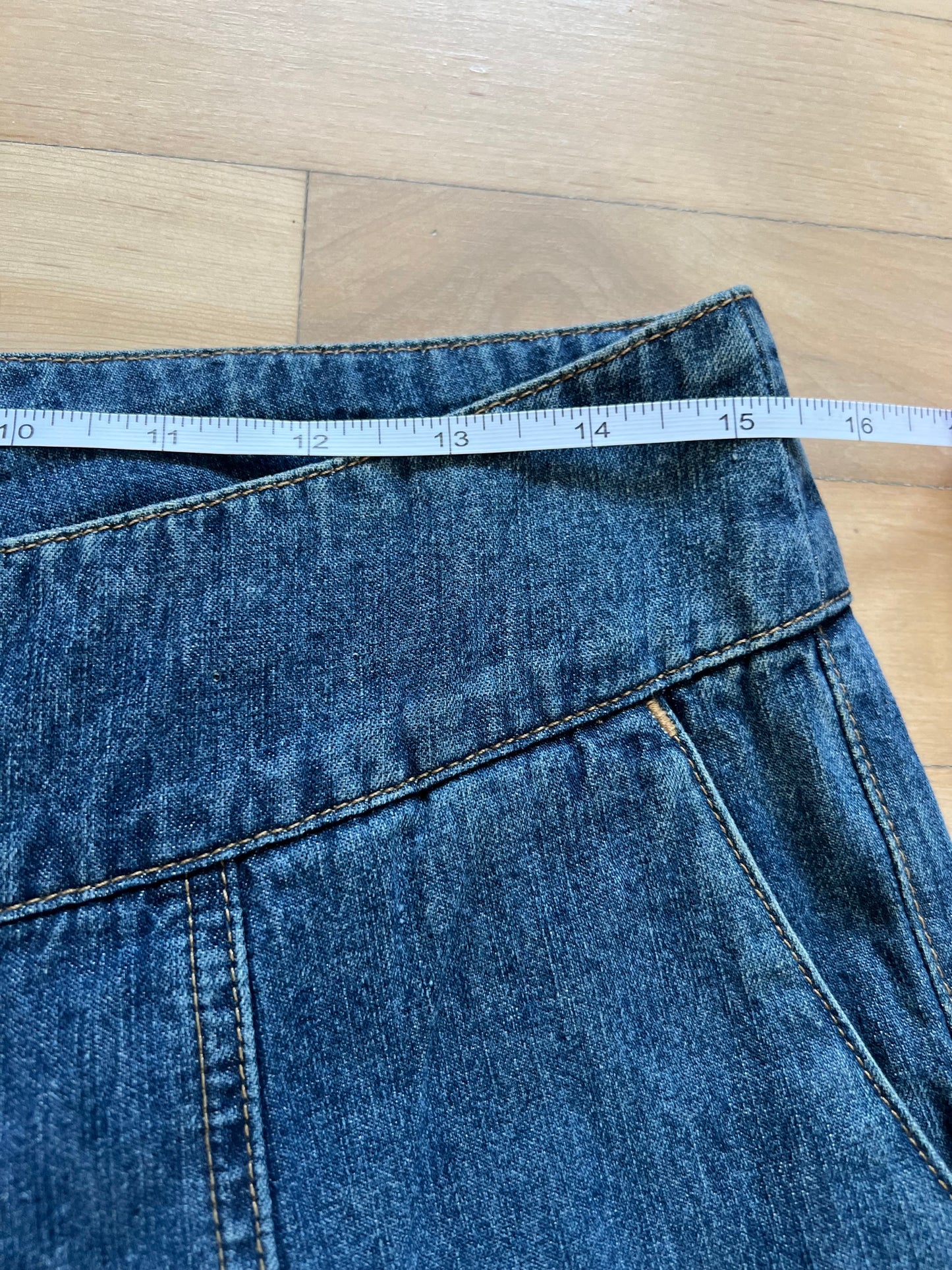 "Tommy jeans" - low waist baggy jeans / Size 7 / 100% cotton