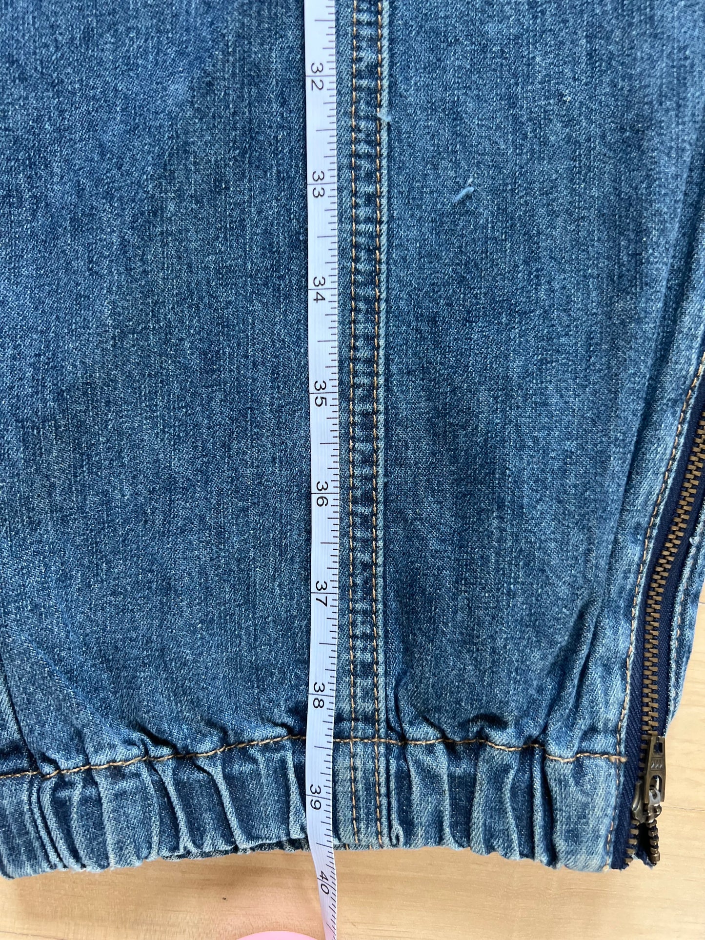 "Tommy jeans" - low waist baggy jeans / Size 7 / 100% cotton