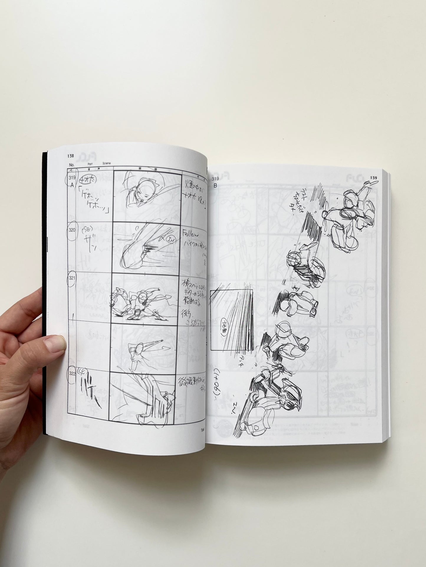 FLCL-Storyboard book / 1st Edition / 1st Volume