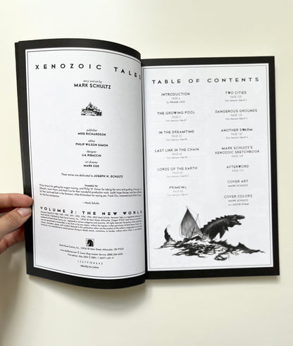 "Xenozoic Tales"- Vol. 2: The new world / 1st Edition