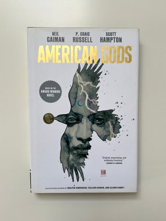 "American Gods" / Vol. 1 - Shadows / 1st Edition / Hard cover