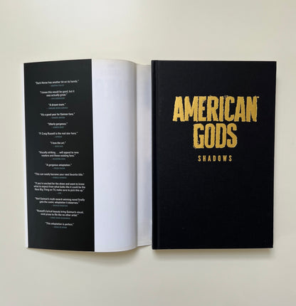 "American Gods" / Vol. 1 - Shadows / 1st Edition / Hard cover