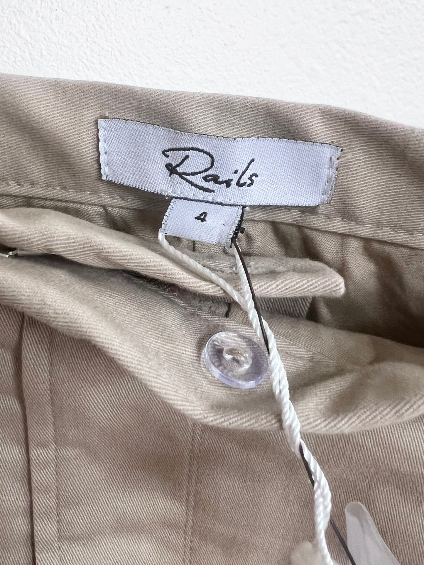 NWT "Rails" - Alfie Pleated A-Line Mini Skort - Size 4