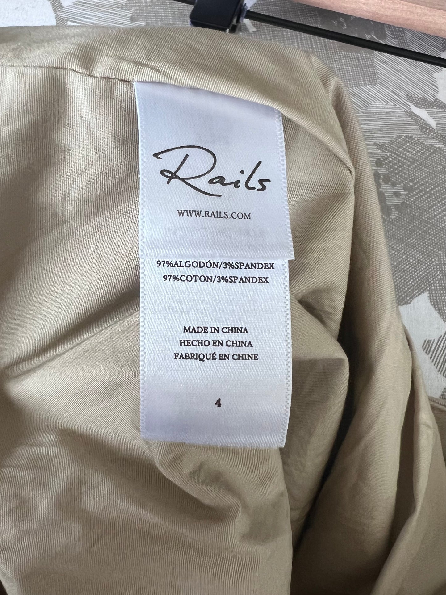 NWT "Rails" - Alfie Pleated A-Line Mini Skort - Size 4