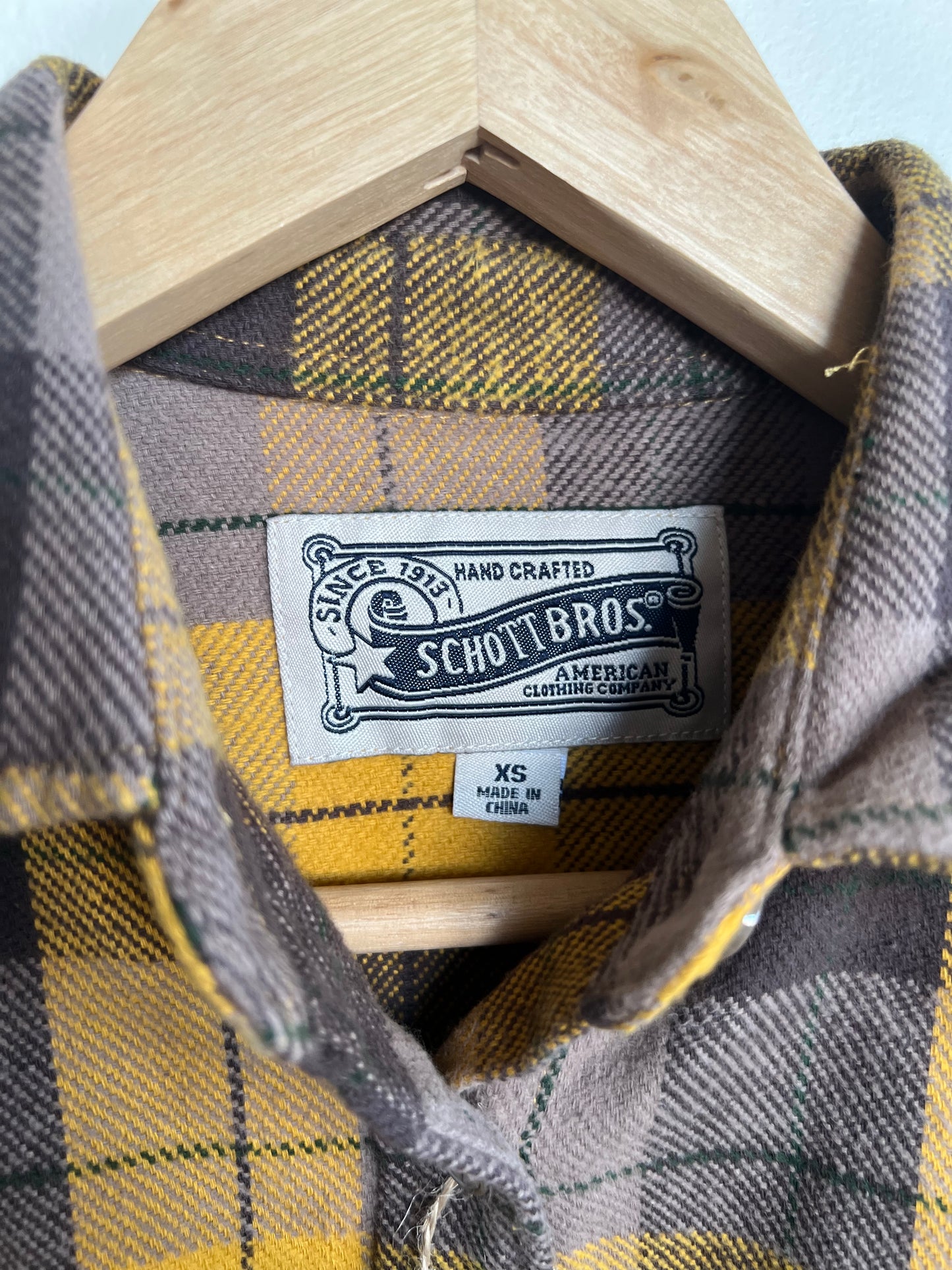 "Schott Bros" hand crafted / new with tag / Size XS