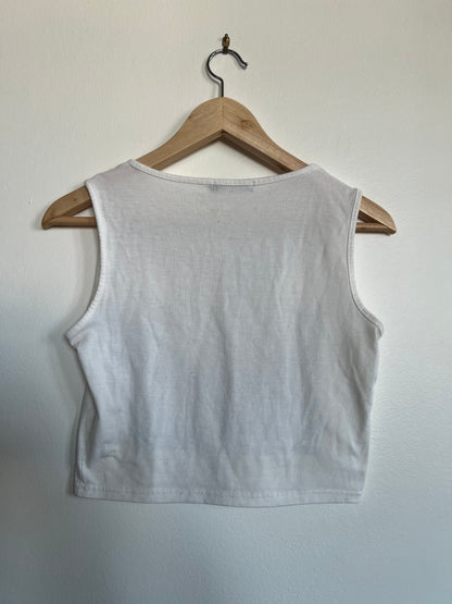 "Micas" tank top with drawing / Size M