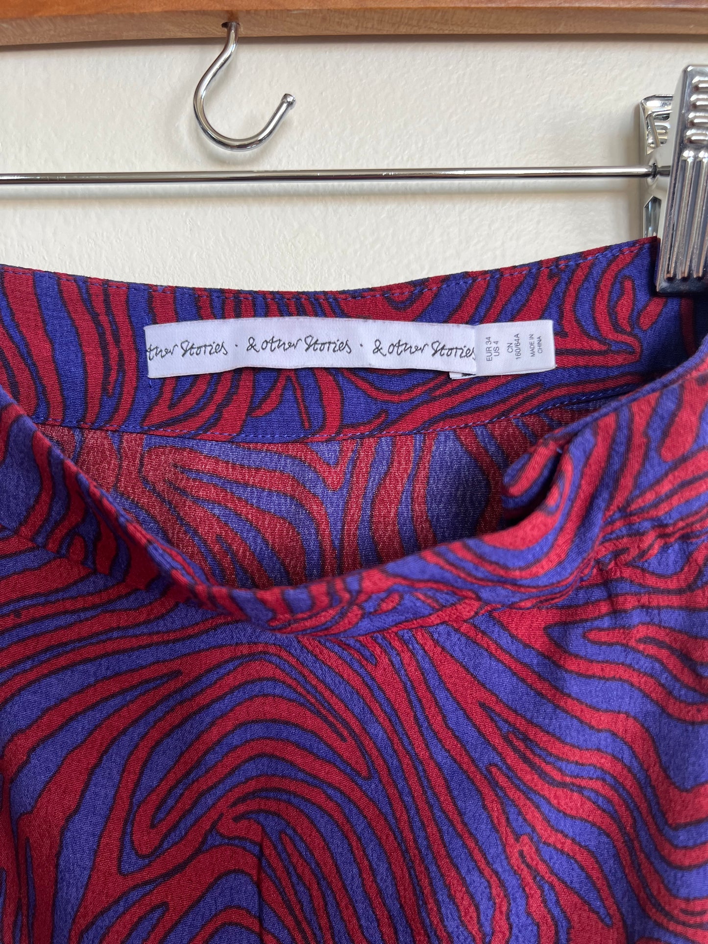 "& other stories" midi colorful skirt / Size 4