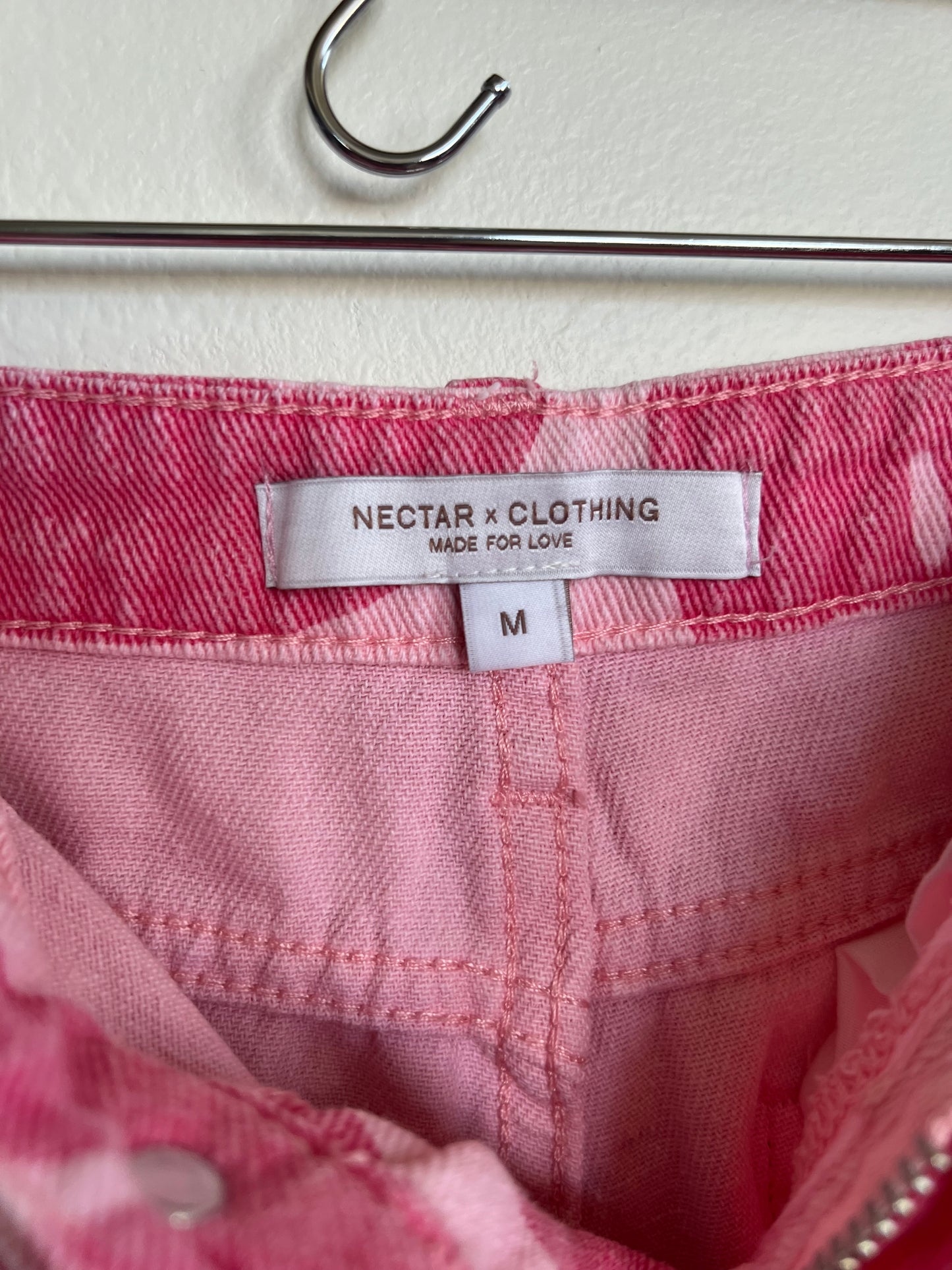 "Nectar x clothing" smiley face pink pants - Size M