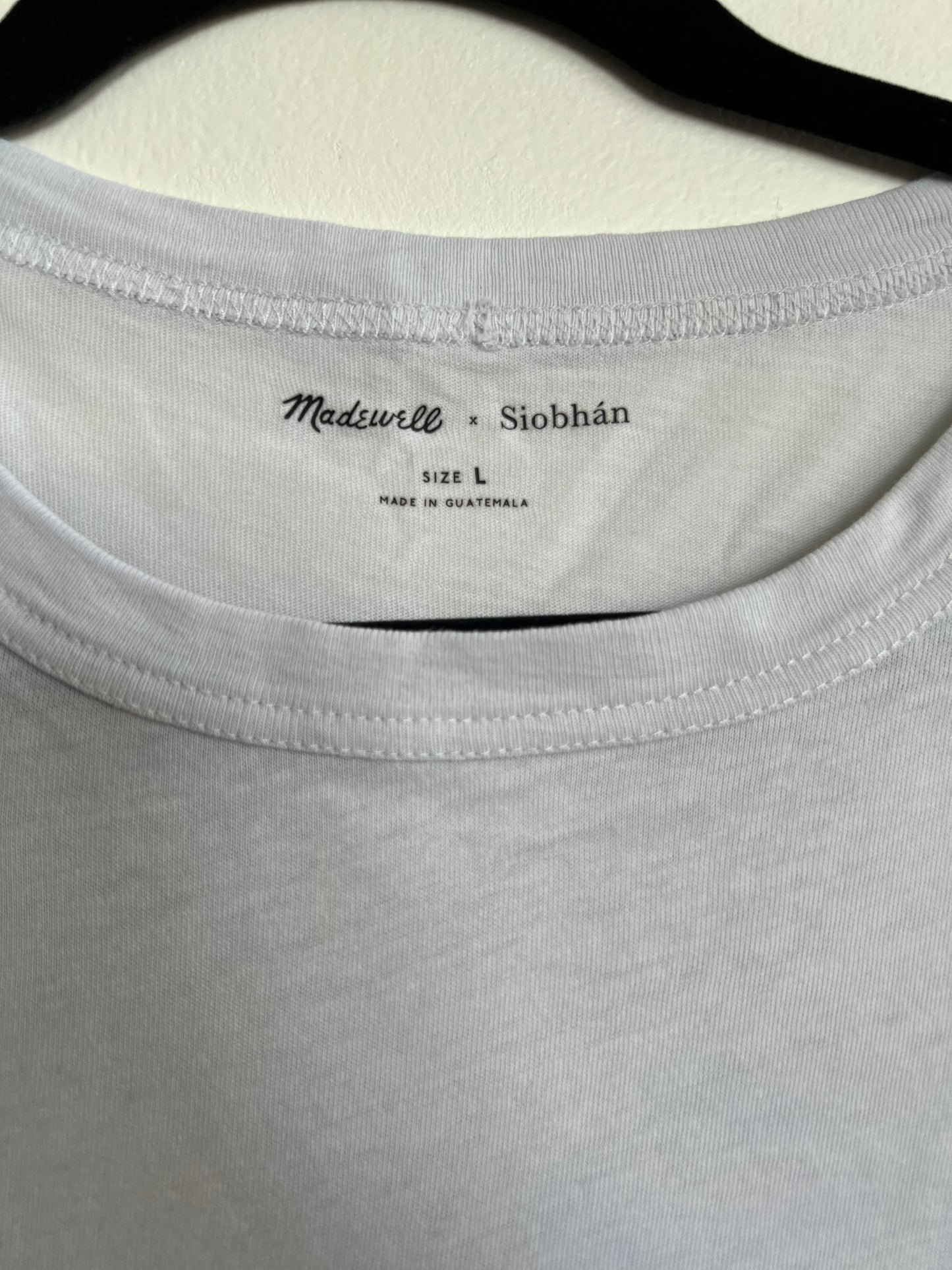 "Madewell x Siobhán" t-shirt / Size L